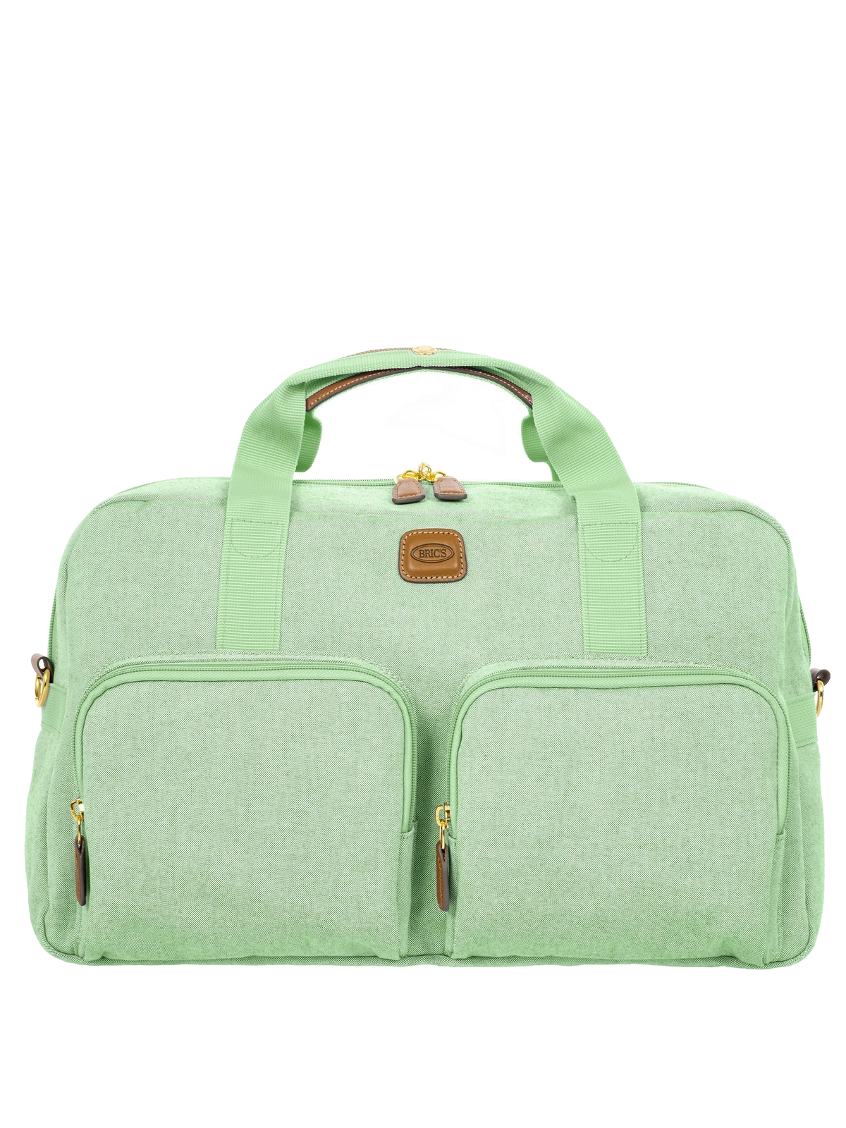 Bric's Volterra Trama Boarding Duffle in Green (BOE42192.005), view 6