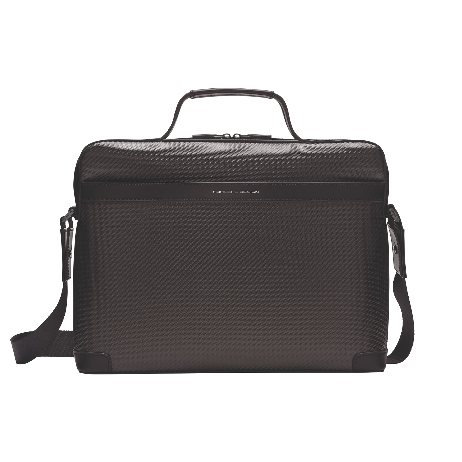 Porsche Design Carbon Laptop Briefcase in Black (OCA01503.001), view 2