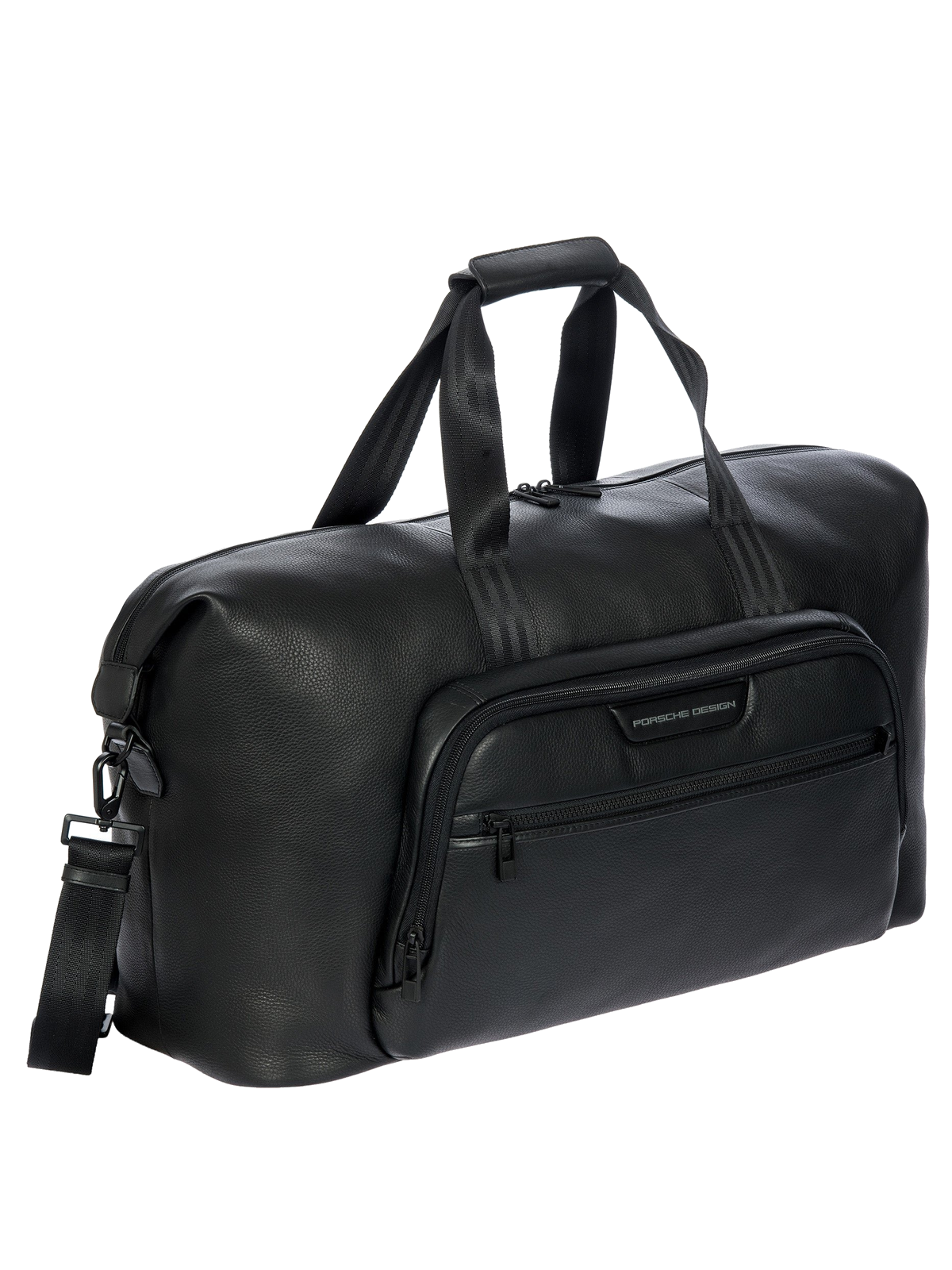 Porsche Design Roadster Leather Evo Weekender in Black (OLH01009.001), view 2
