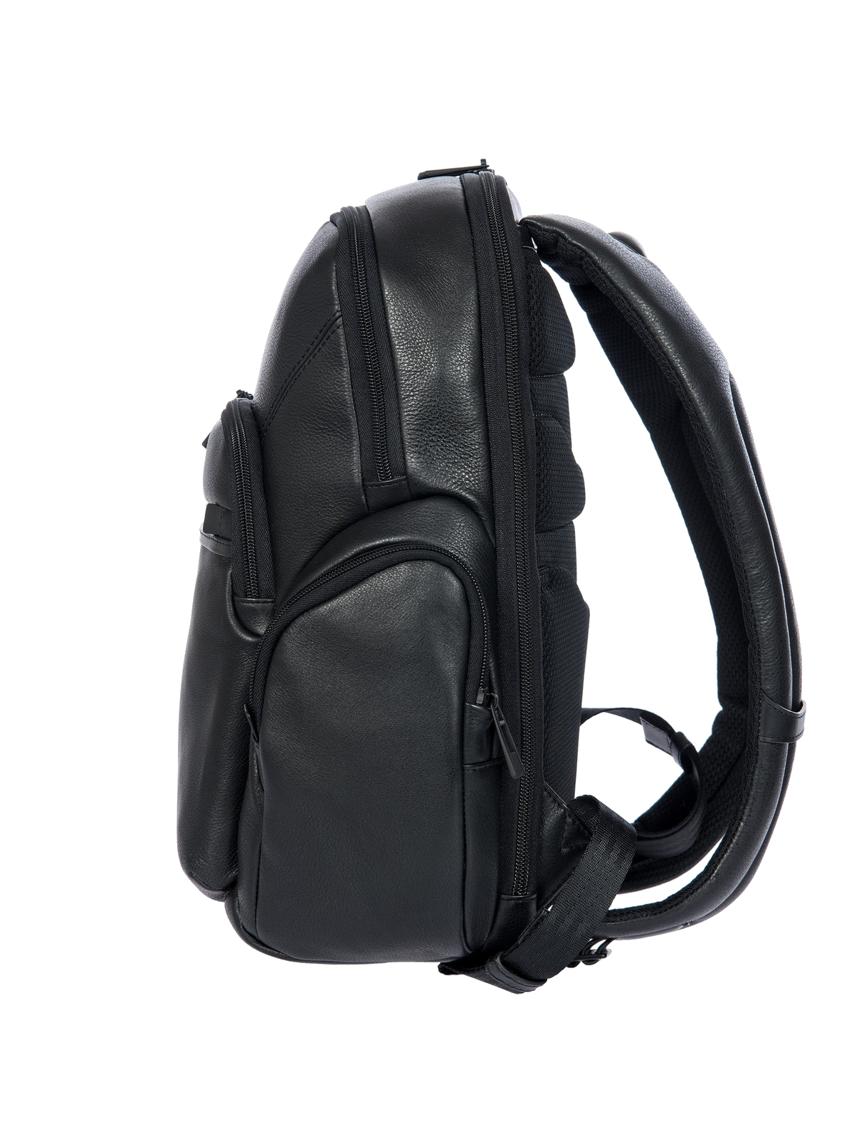Porsche Design Roadster Leather Evo Backpack S in Black (OLH01631.001), view 4