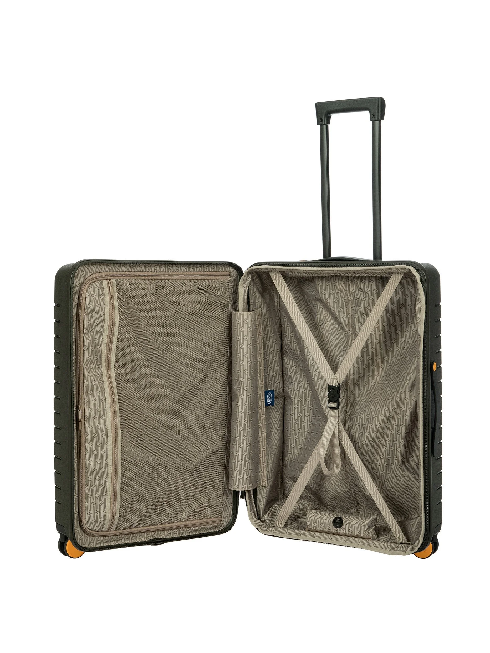 Bric's B|Y Expandable Checked in Olive (B1Y08431.078), view 6