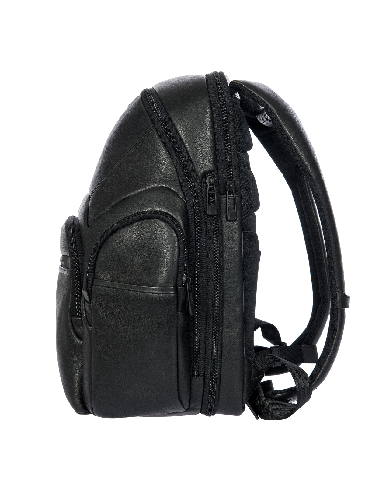 Porsche Design Roadster Leather Evo Backpack M in Black (OLH01632.001), view 4