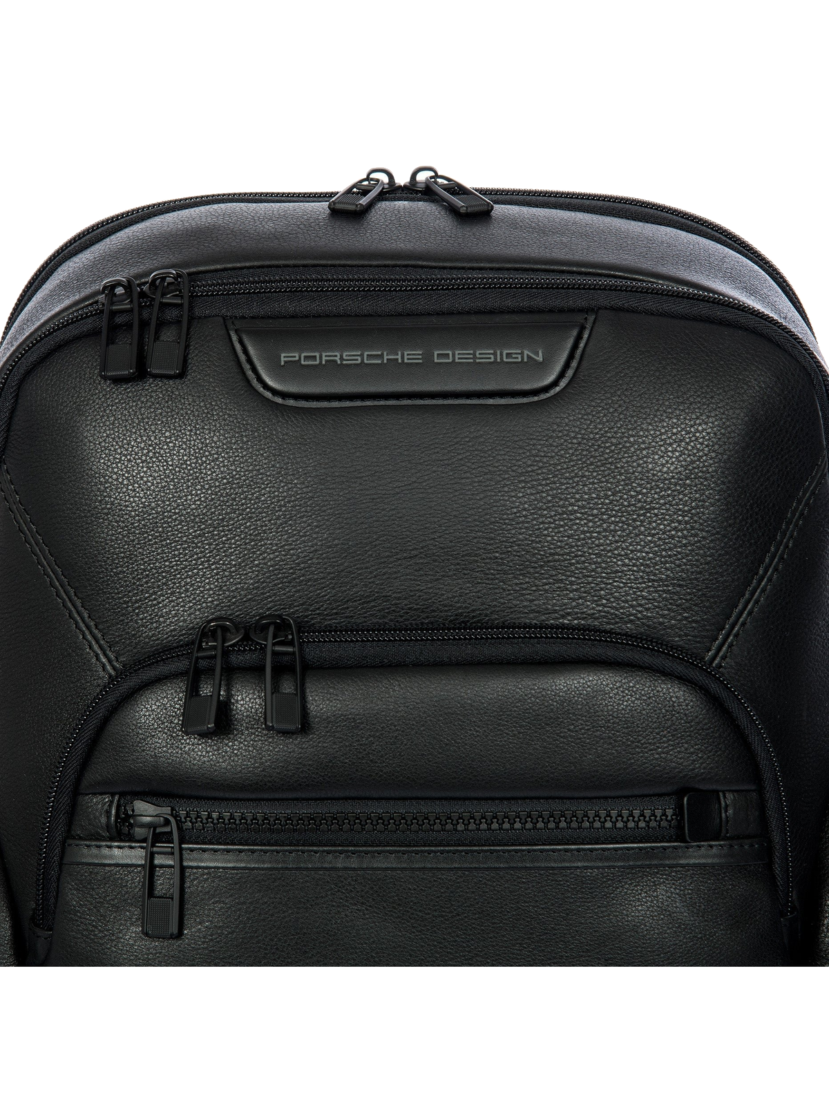 Porsche Design Roadster Leather Evo Backpack S in Black (OLH01631.001), view 6