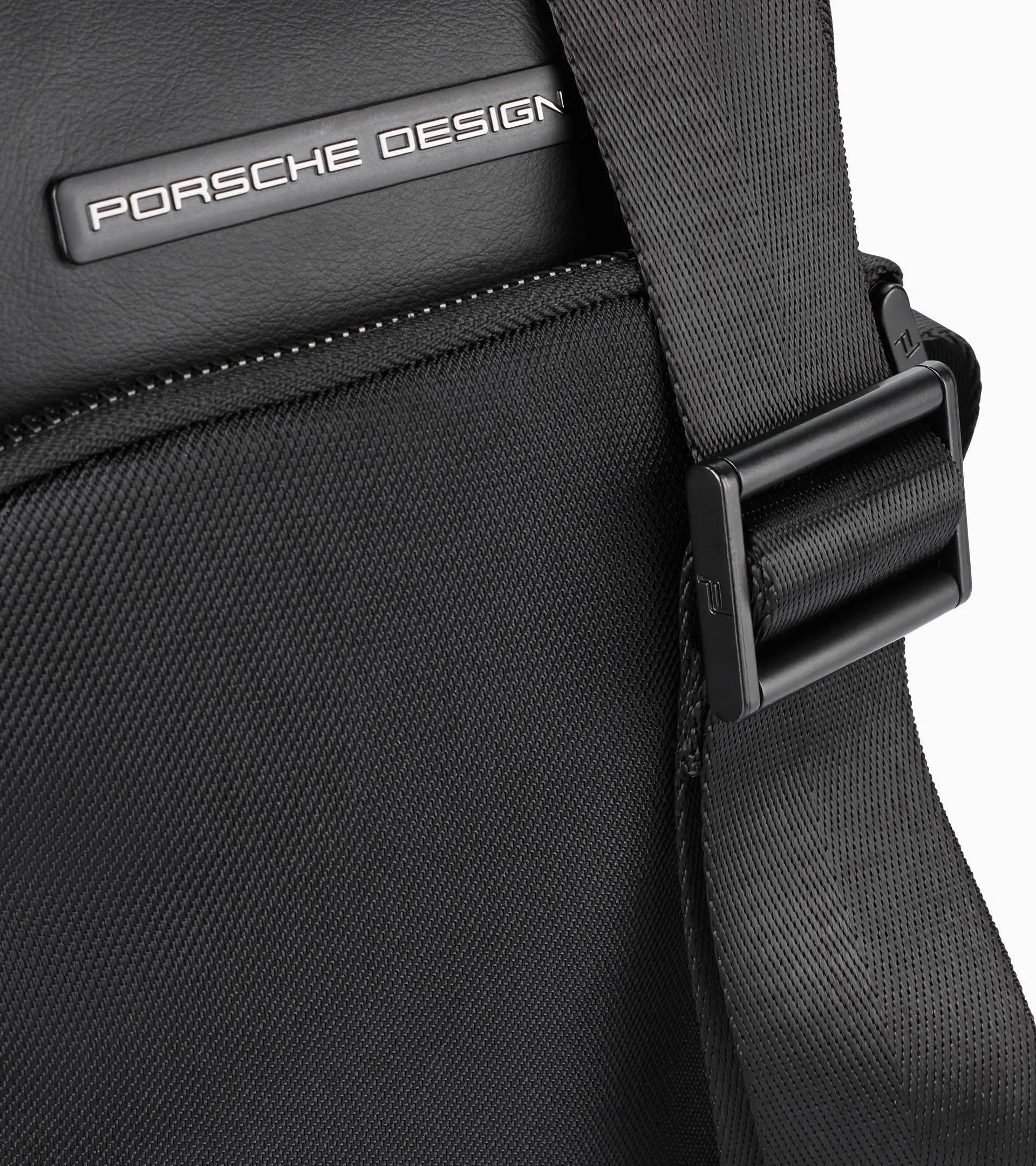 Porsche Design Voyager Nylon Shoulder Bag S in Black (OVY01527.001), view 6