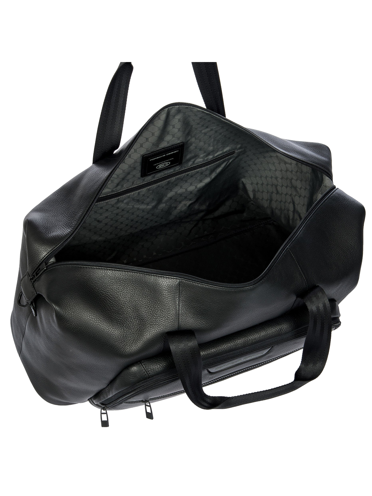 Porsche Design Roadster Leather Evo Weekender in Black (OLH01009.001), view 5