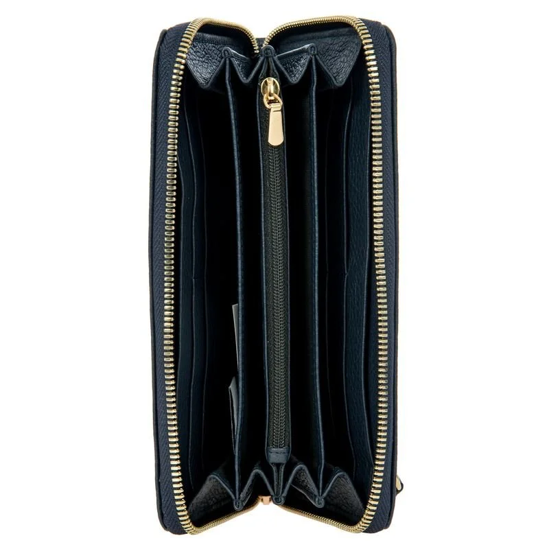 Bric's Gondola Verbena Zip-Around Wallet in Avana (BWC09601.220), view 3