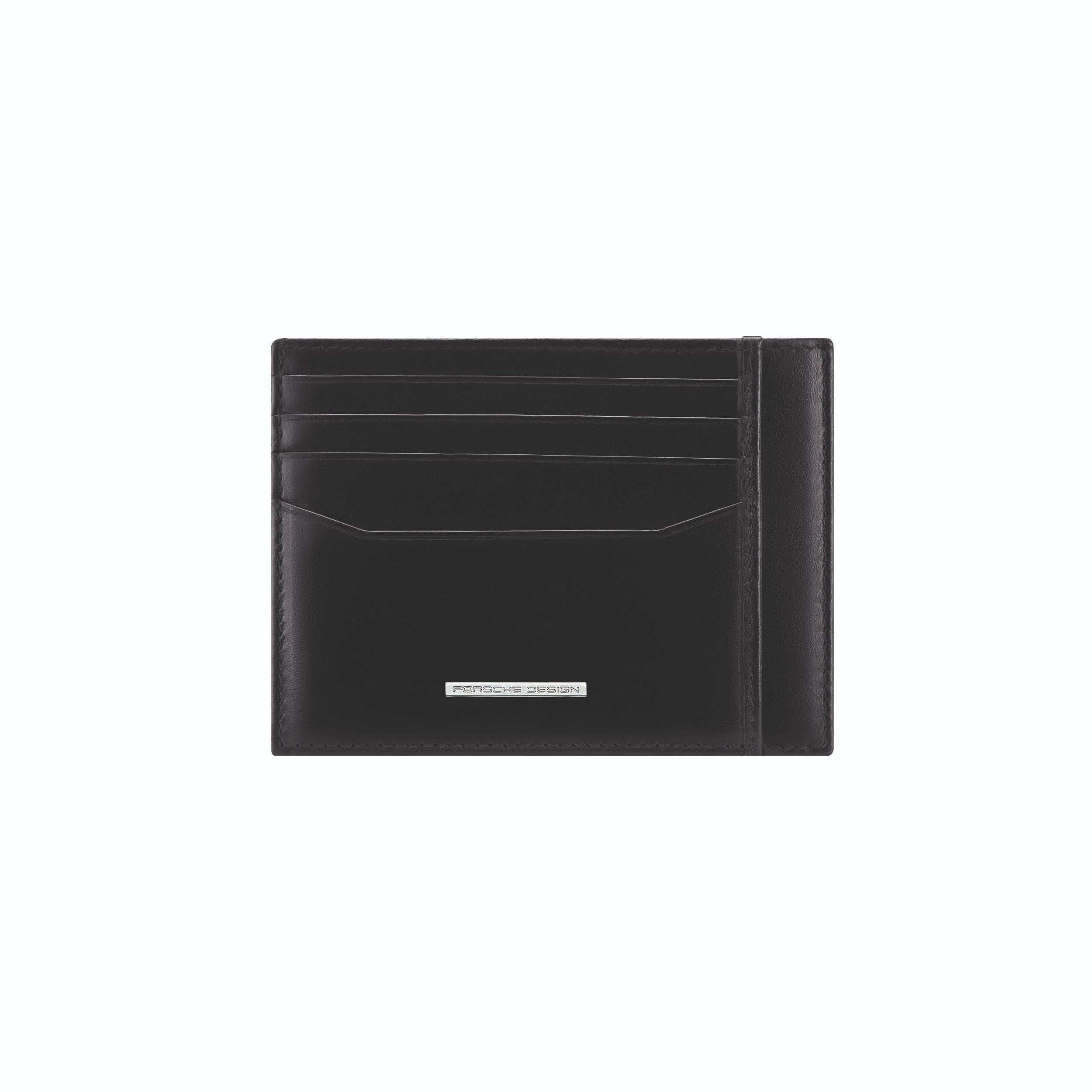 Porsche Design Leather Card Holder 4 in Black (OBE09919.001), view 2
