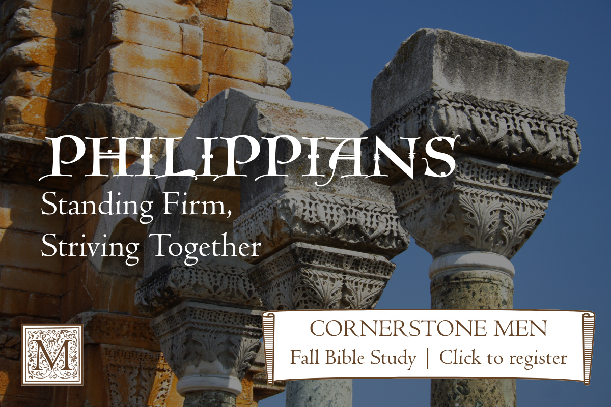 Start of Men’s Fall Bible Studies