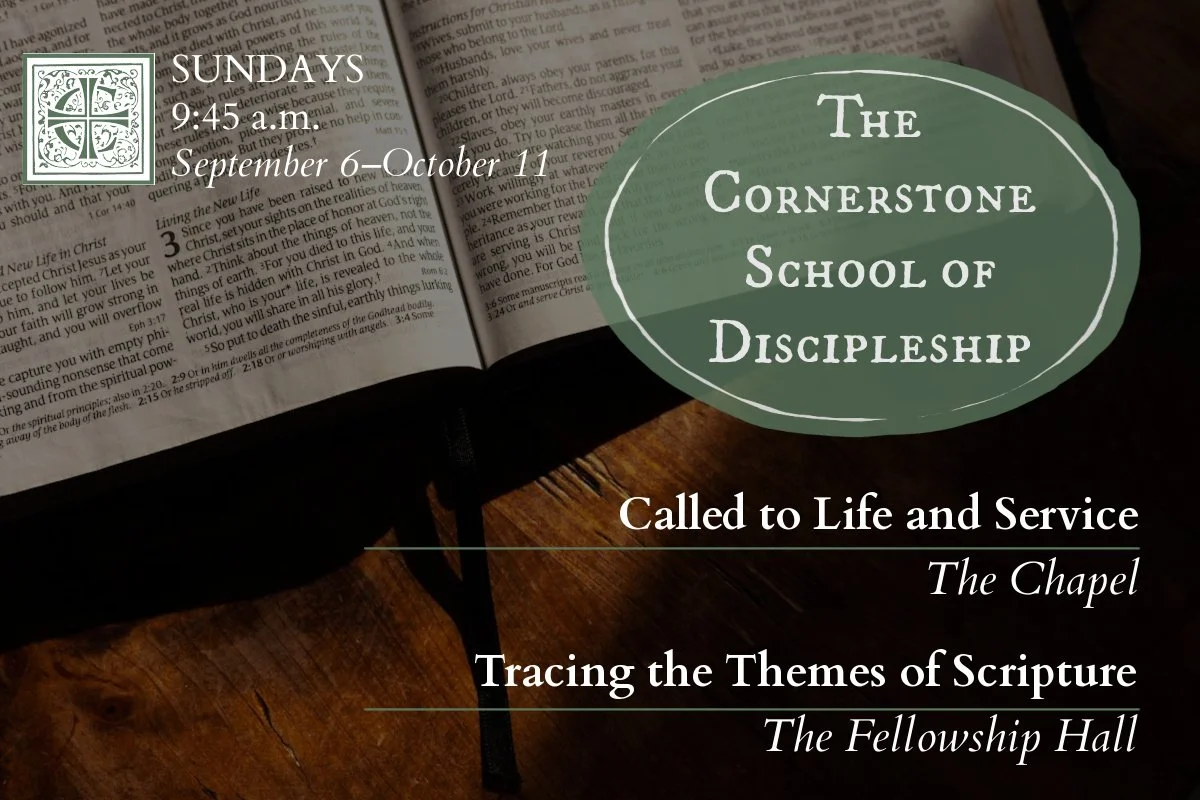 Start of New Sunday School Classes