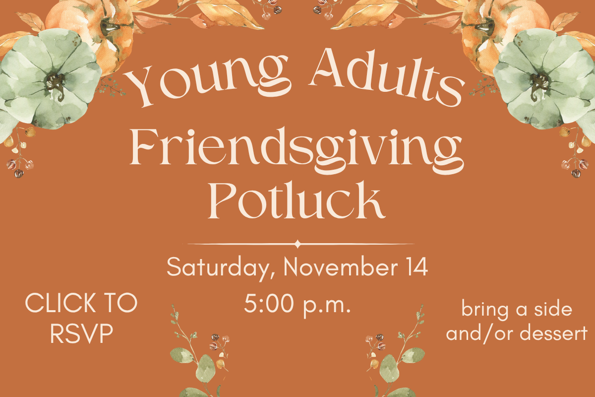 Young Adult Friendsgiving Potluck