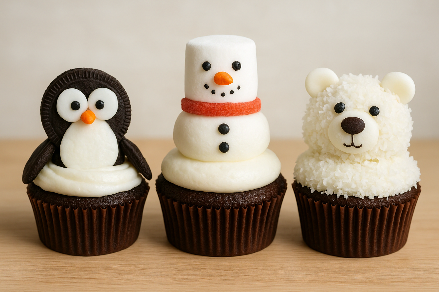 Friday Night Winter Cupcakes: MOKENA - 1/2