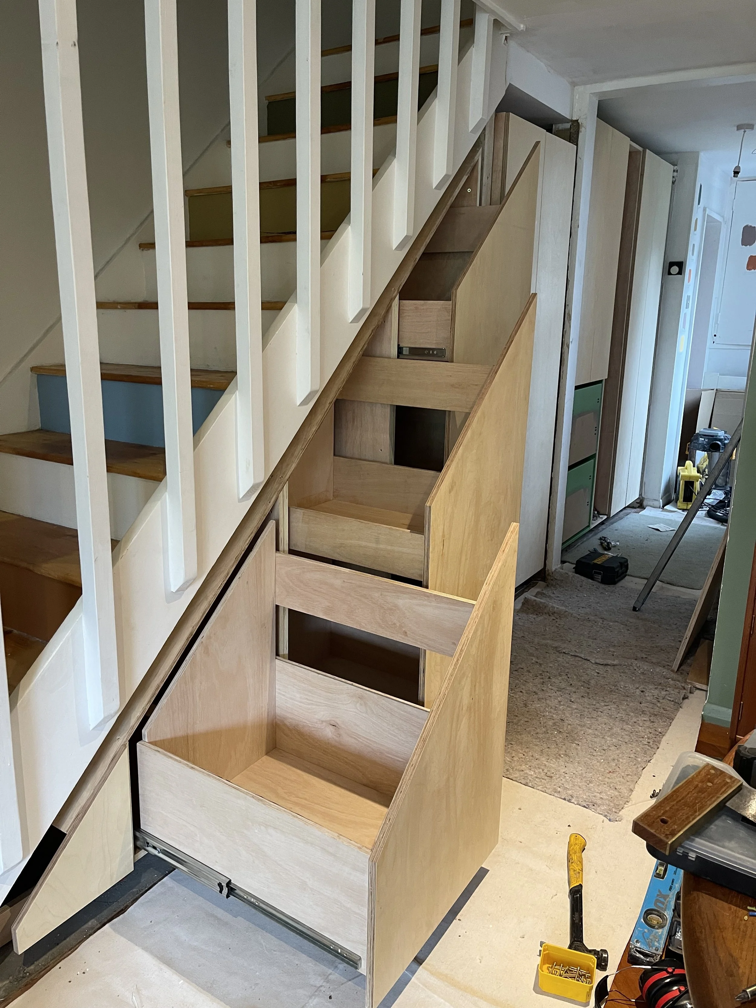 Understairs Storage Unit Drawers