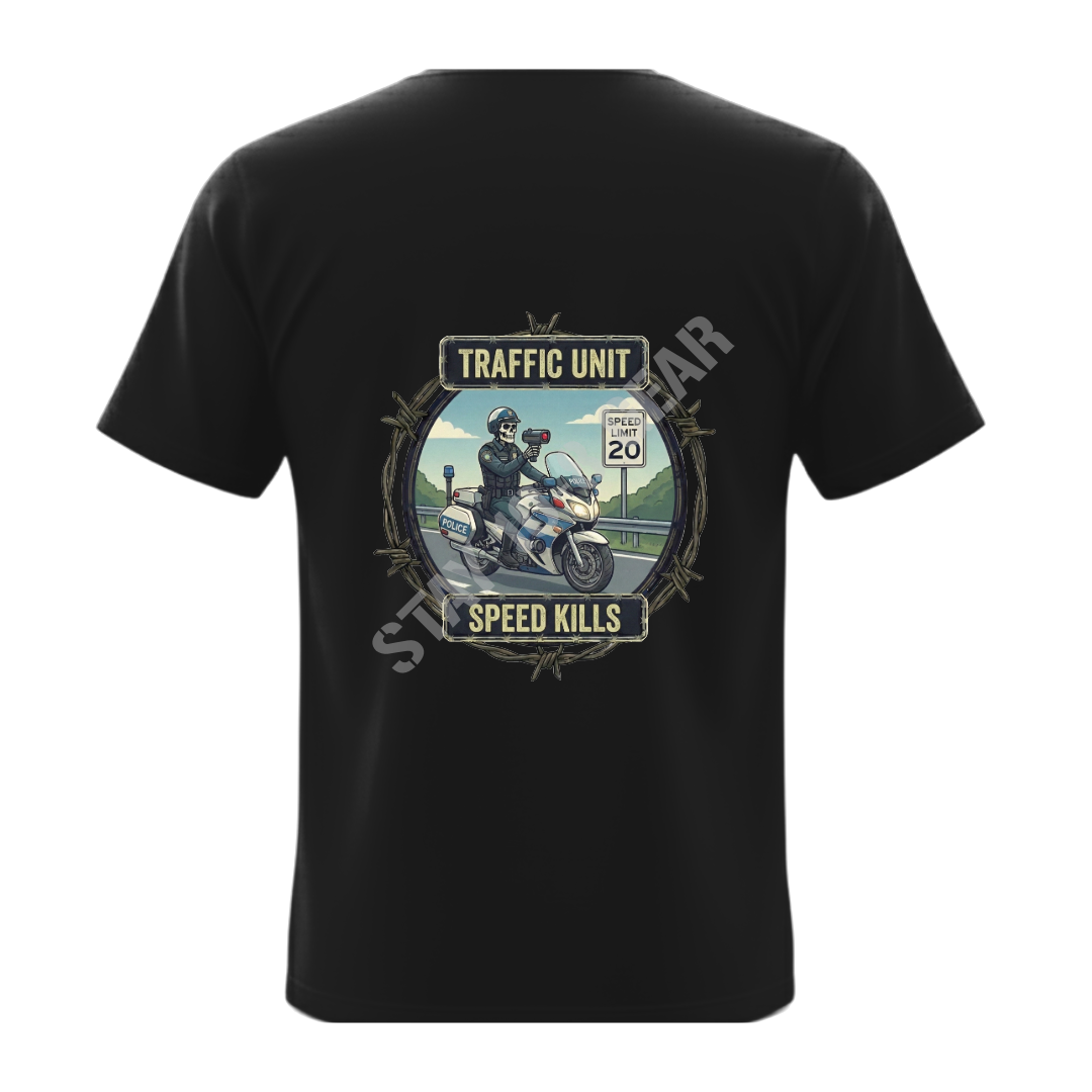 Speed Kills | Traffic Unit T-Shirt
