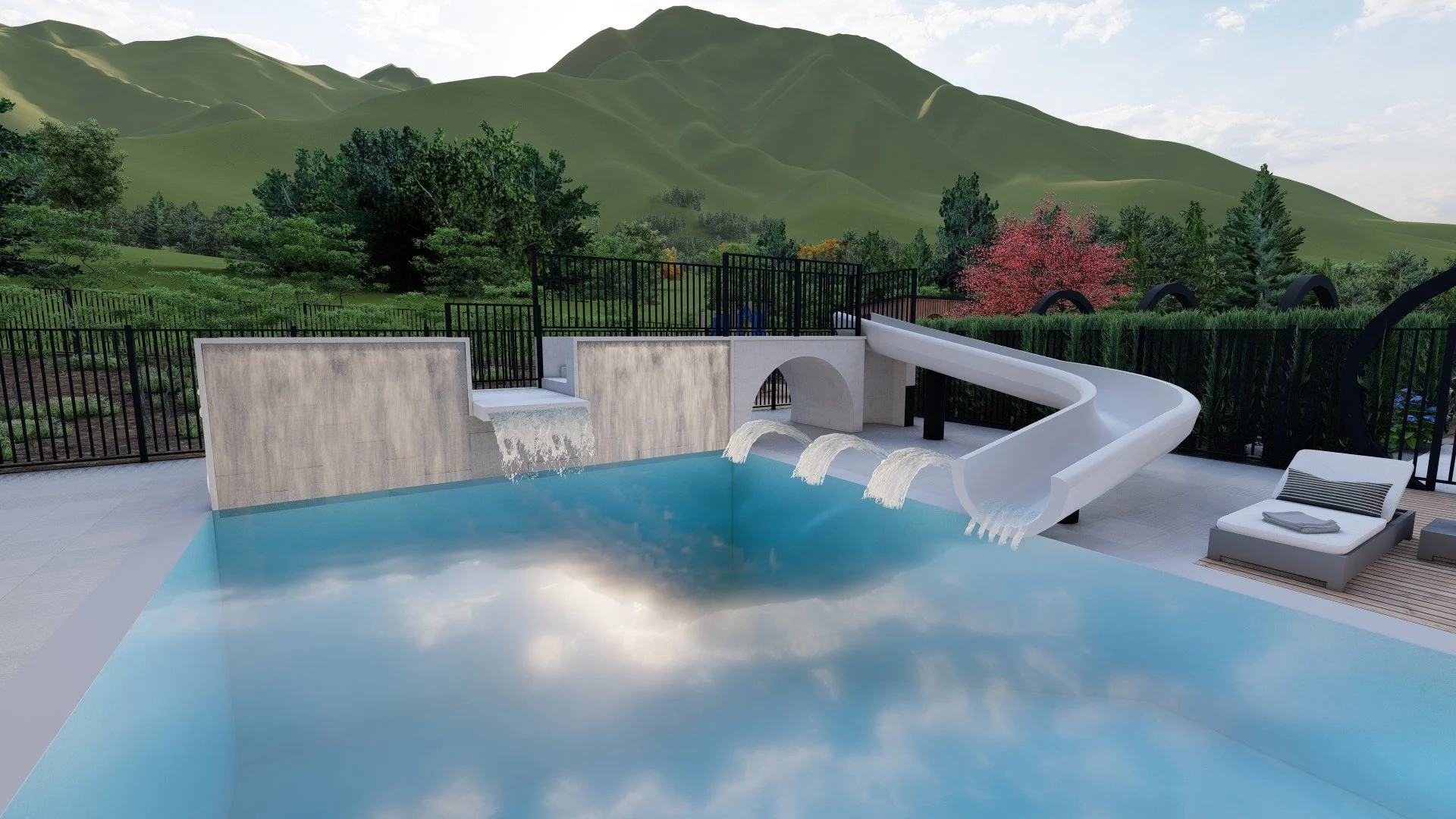 Pool Structure Three