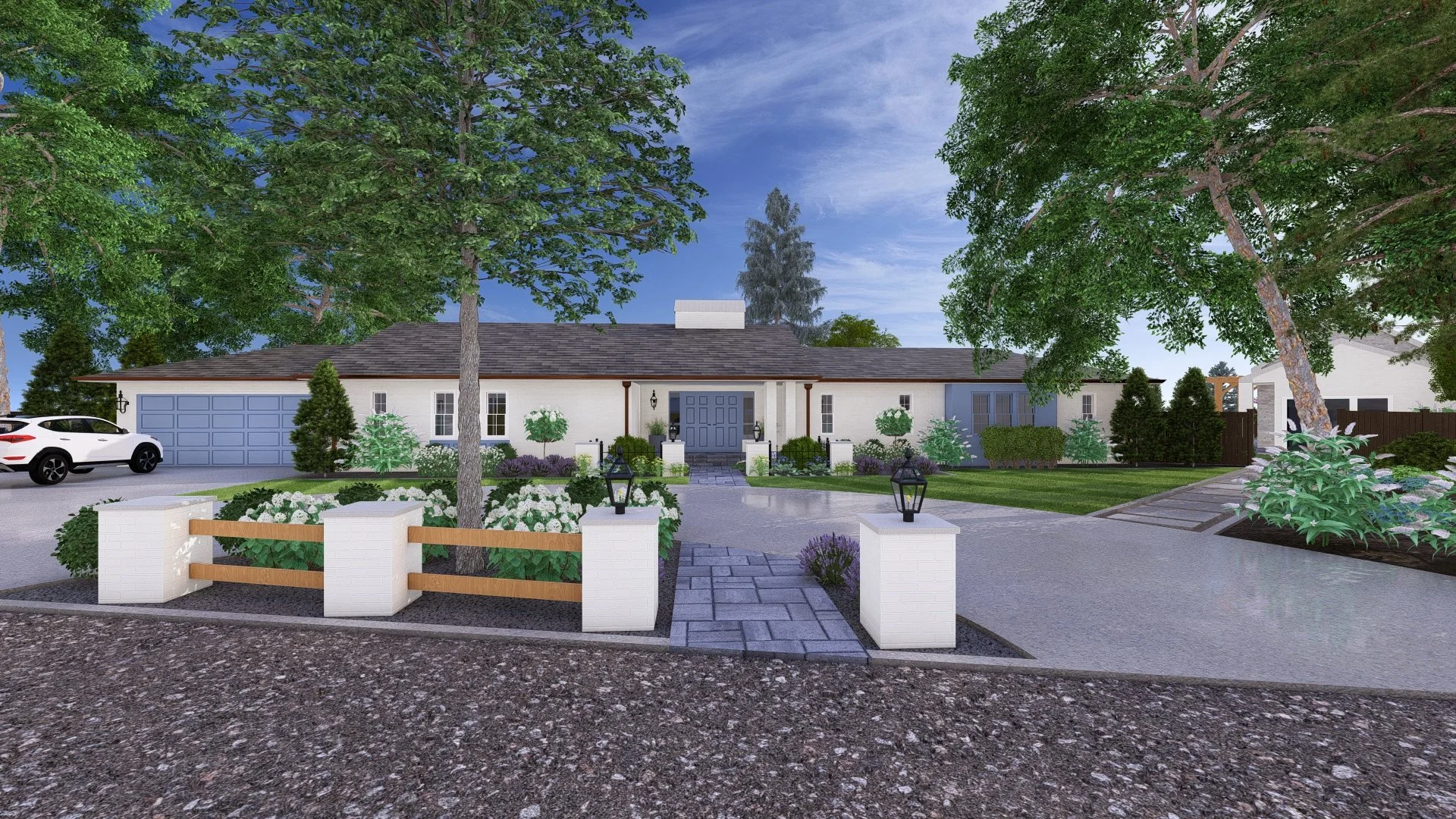 A Haven with Mature Trees