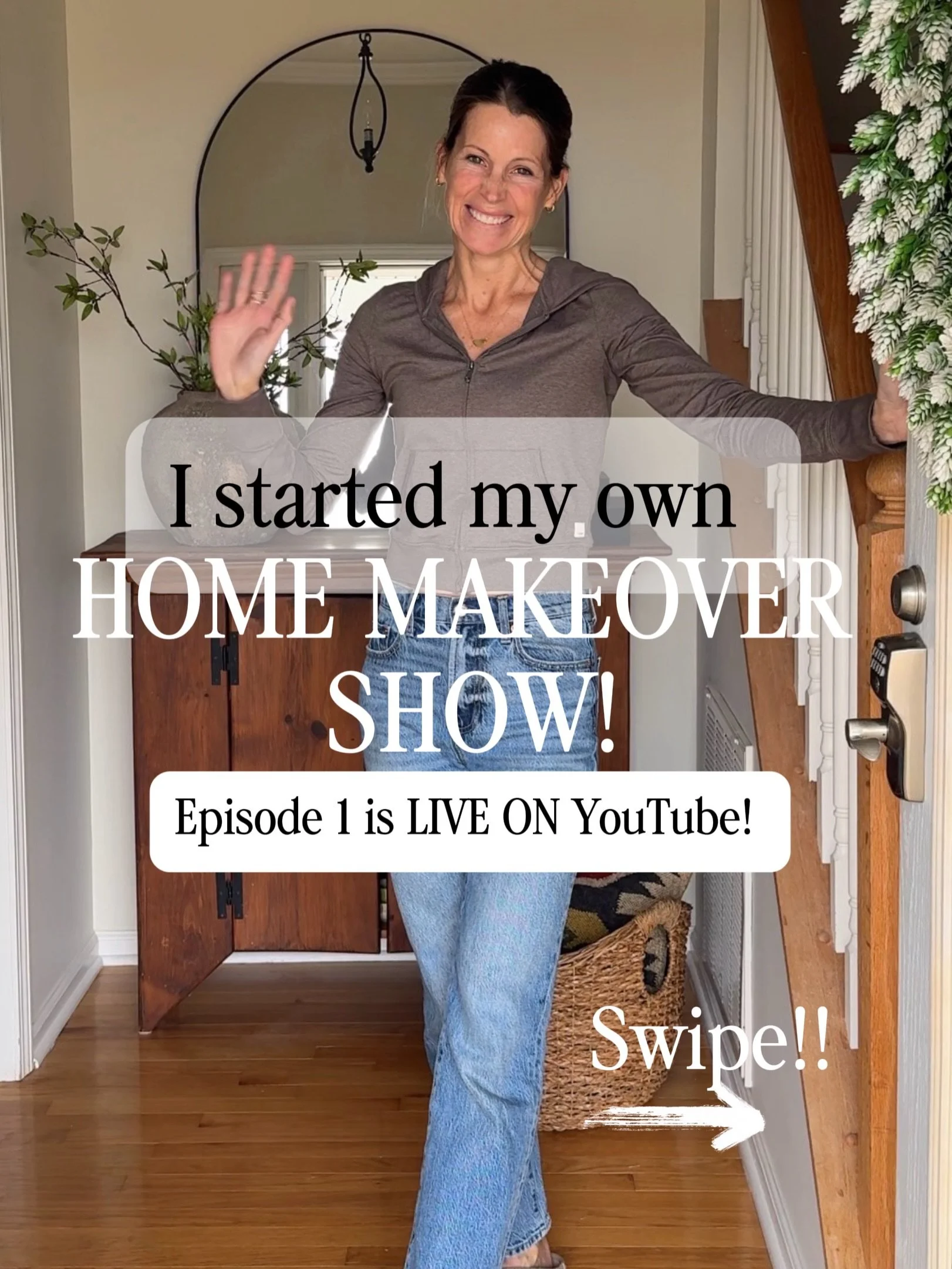 Follow + comment &ldquo;send&rdquo; for the link to watch episode 1 of &ldquo;Designing with Lory&rdquo;! 

After months of designing, filming and editing, I am so excited to finally launch episode 1 of my new affordable home makeover series! This is