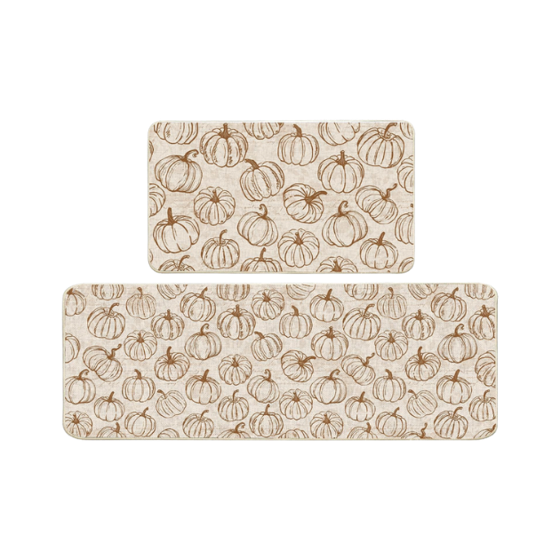PUMPKIN KITCHEN MATS
