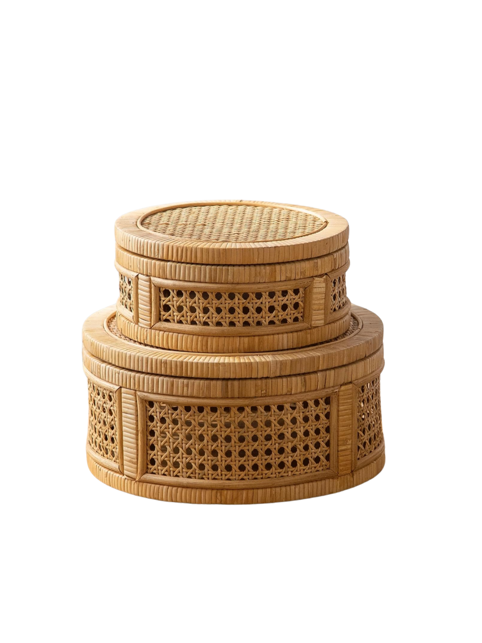 RATTAN BOX SET