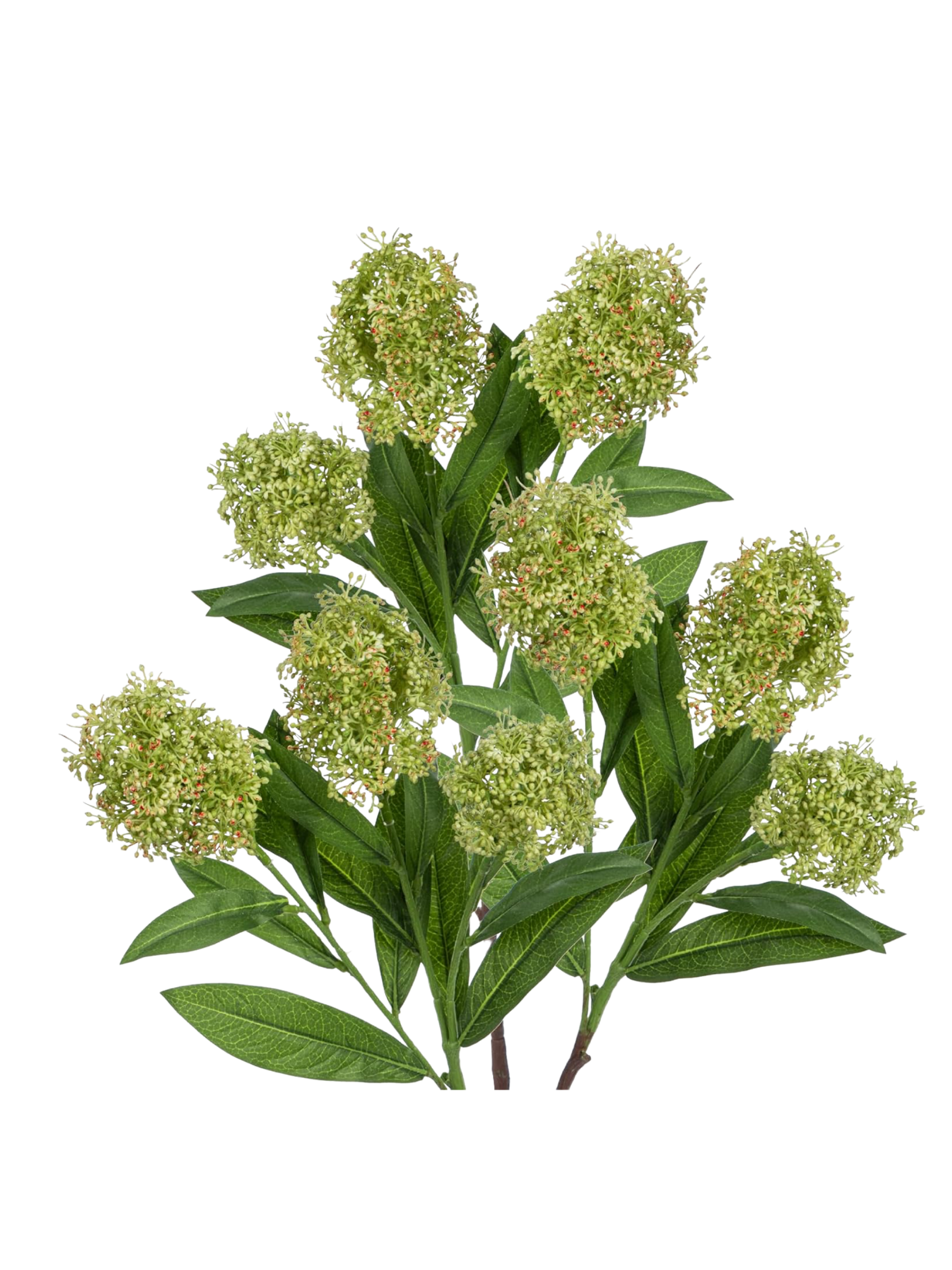 FAUX SKIMMIA SPRAY FLOWERS FOR HOME DECOR SPRING