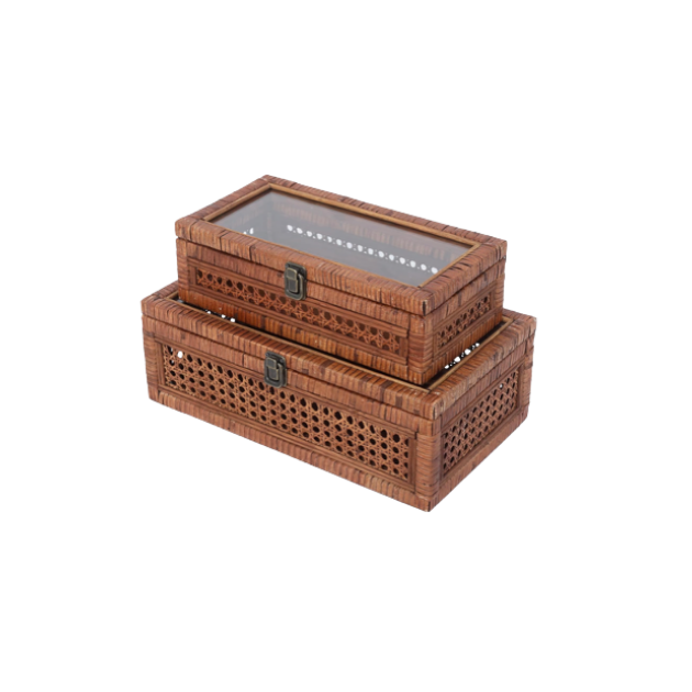 RATTAN BOXES