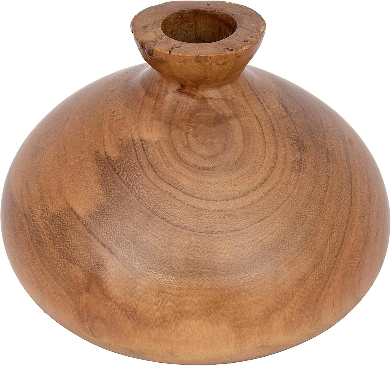 Wood vase