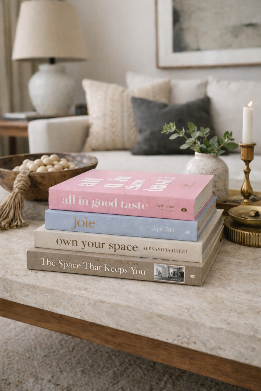 The Case for Real Coffee Table Books in Thoughtful Interiors