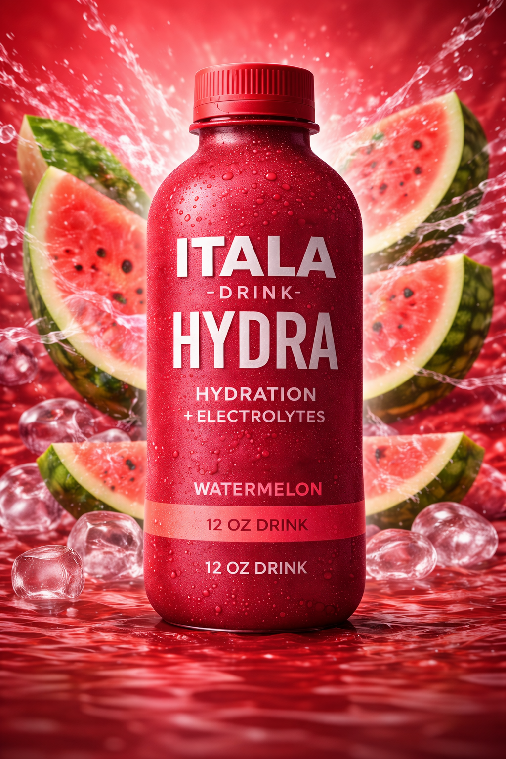ITALA DRINK™ HYDRA — Watermelon Hydration + Electrolytes | 12 fl oz