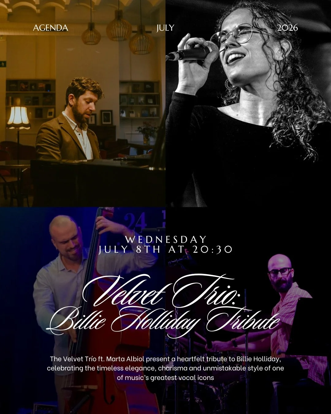 30/07 - Velvet Trio: Billie Holiday Tribute