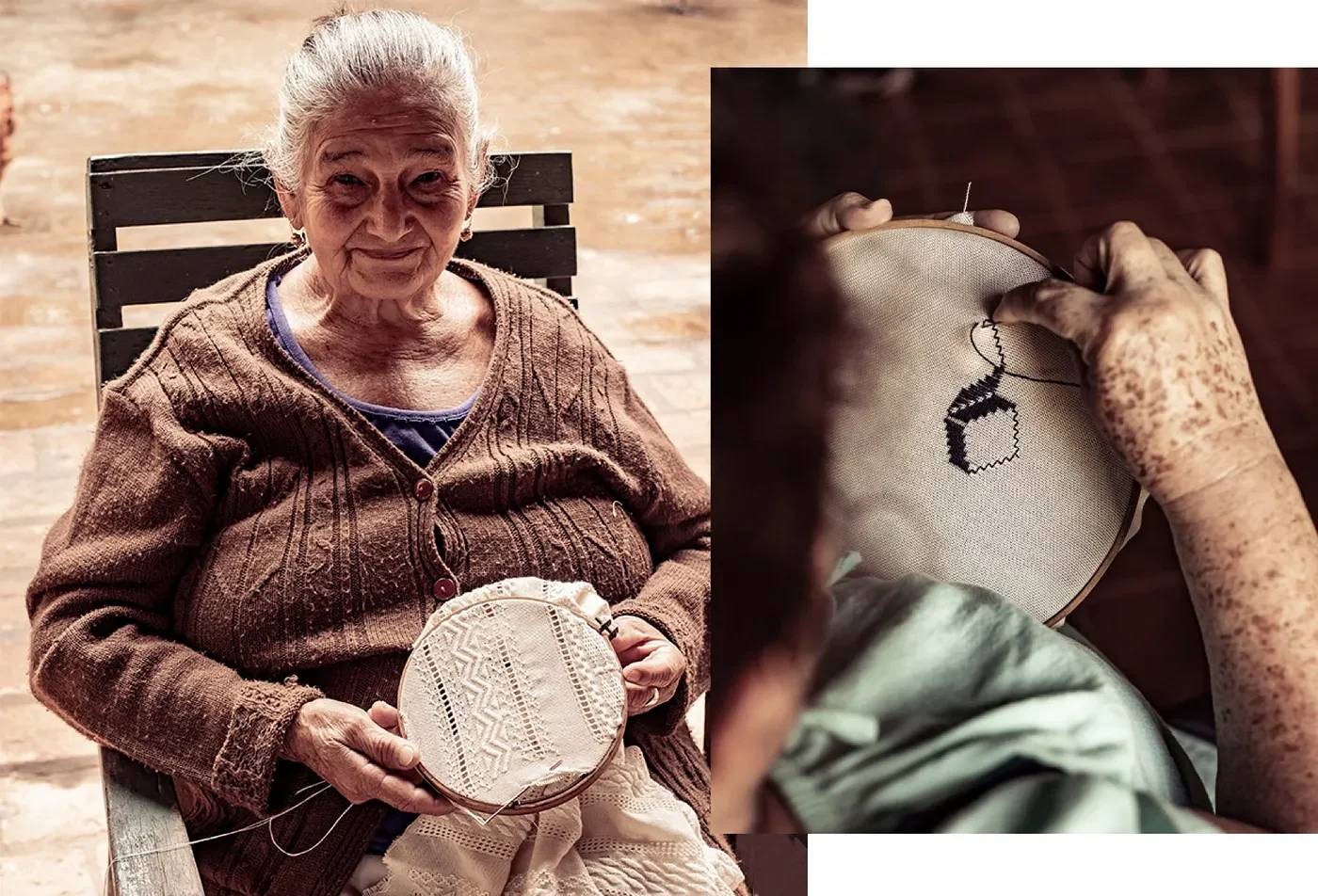 Artesanas de Ao Po'i en Paraguay