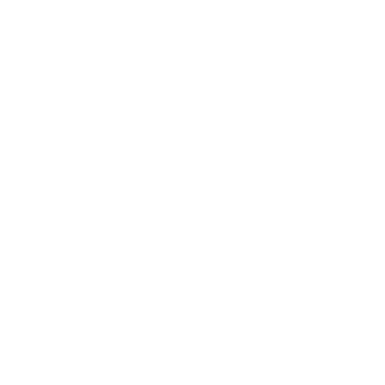 Stylized graphic logo featuring a mug with a lightning bolt and a fork as steam or decorative elements.