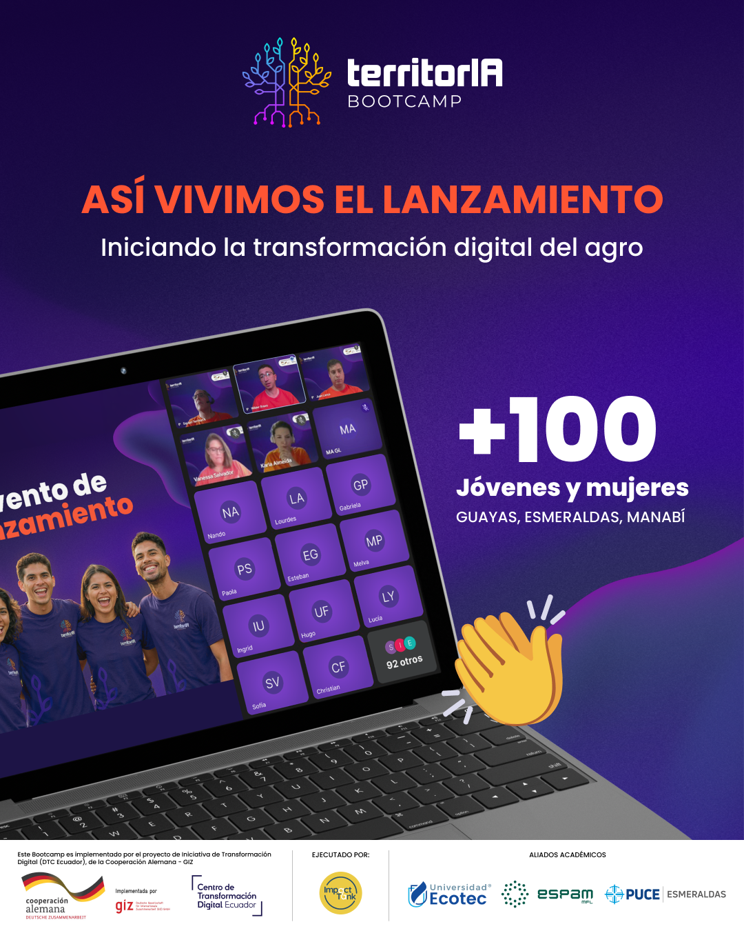 Inicia TerritorIA Bootcamp para transformar el agro con inteligencia artificial