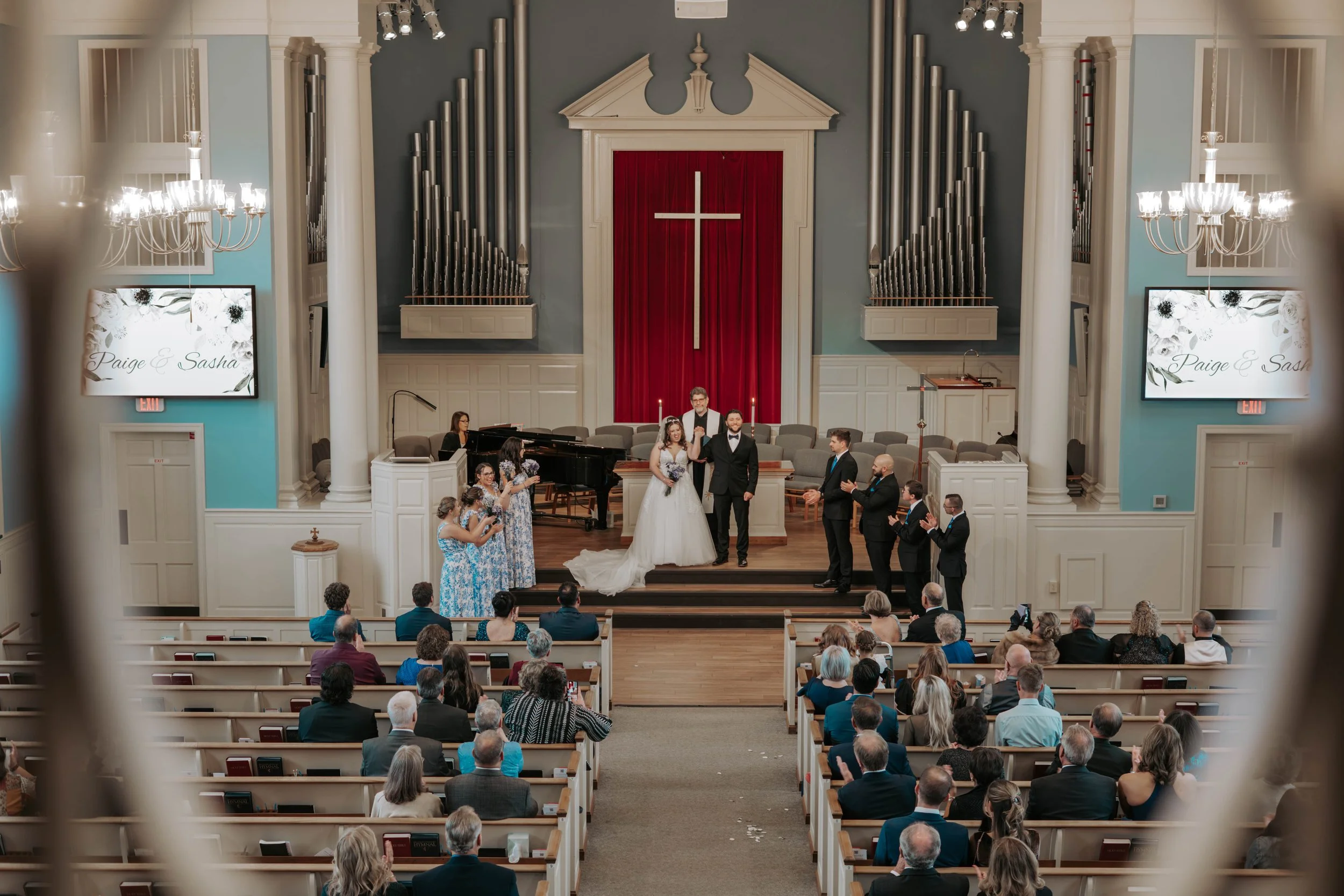 Church Wedding Ceremony in Clarkston, Michigan