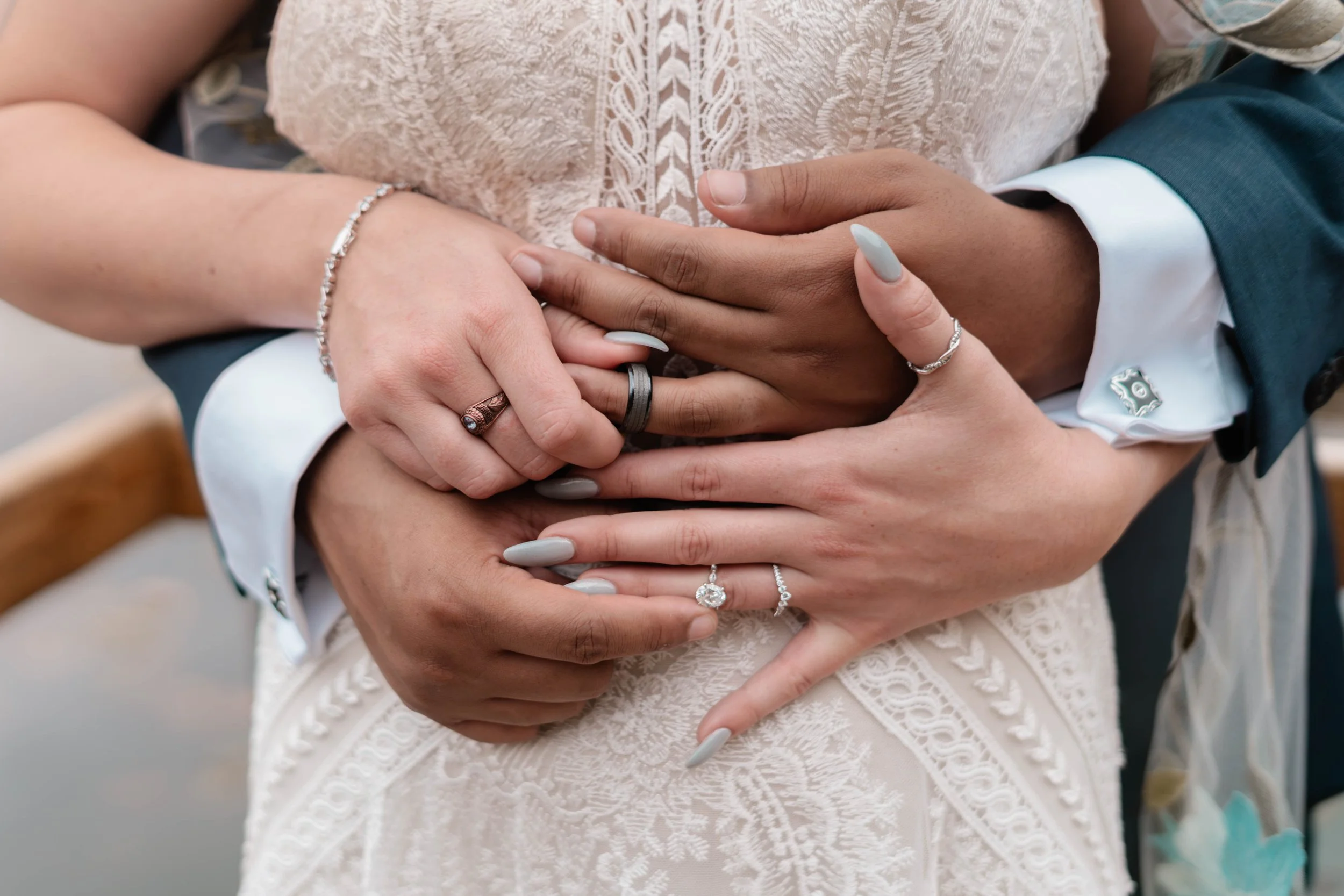 Jenna &amp; Malachi’s Wedding Portraits at Waltman Lake Lodge | Pierson, MI