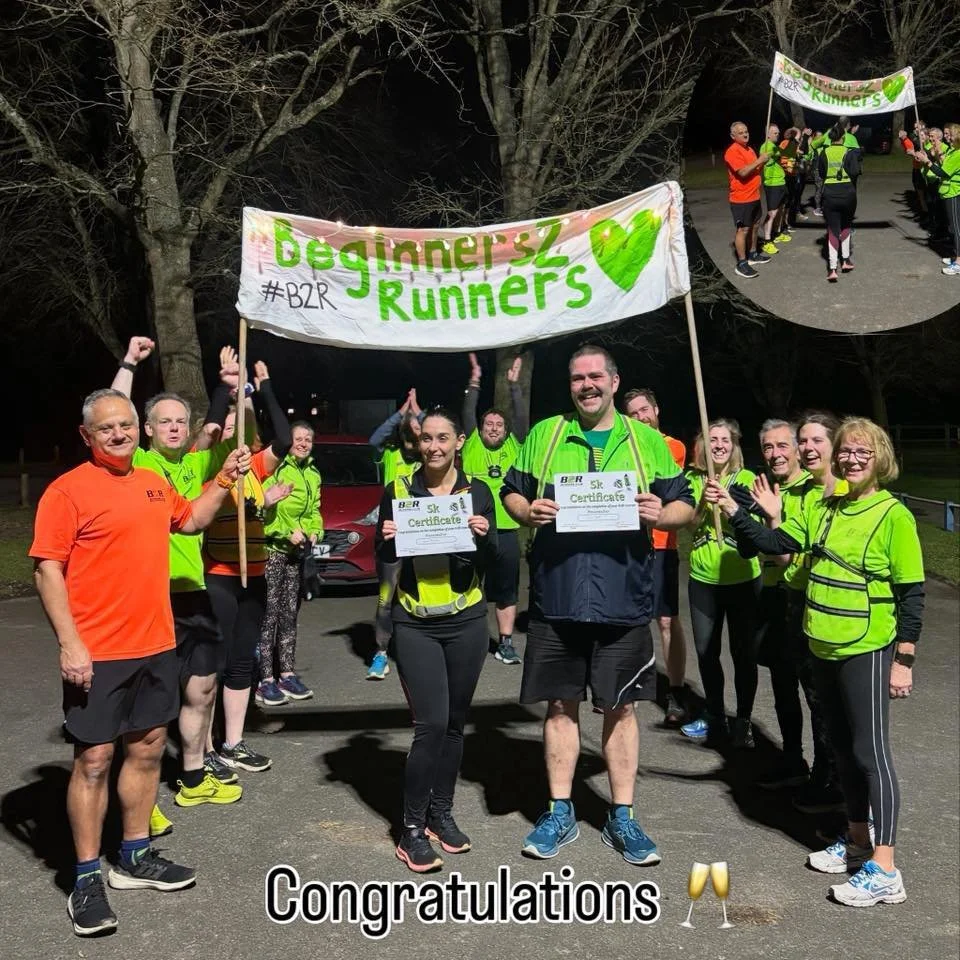 👏 A massive congratulations to everyone who has completed our Winter 0-5k Beginners Course.
From 60 seconds to 5k is no mean feat and we are super proud of you all. 😊
If you have been inspired, our Spring 0-5k course starts w/c 20th April 💚