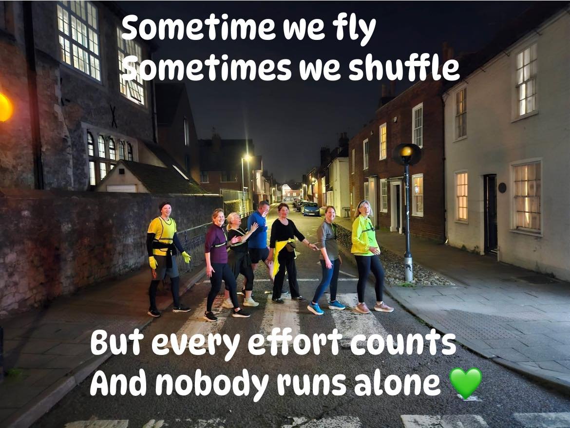 What does doing your &lsquo;best&rsquo; mean?

Sometimes that means pushing the pace, chasing a new distance, a PB and finishing the session with tired legs and a big smile.

Other times your best is just turning up.
Maybe the day&rsquo;s been long.
