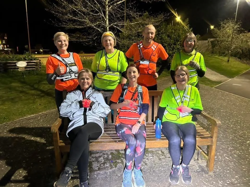 Smiles at the halfway point 😄

Rest, reset, and go again&mdash;that&rsquo;s how progress is made.

One thing we always remind our runners:
👉 It&rsquo;s okay to stop
👉 It&rsquo;s okay to walk
👉 It&rsquo;s okay to go at YOUR pace

Consistency beats