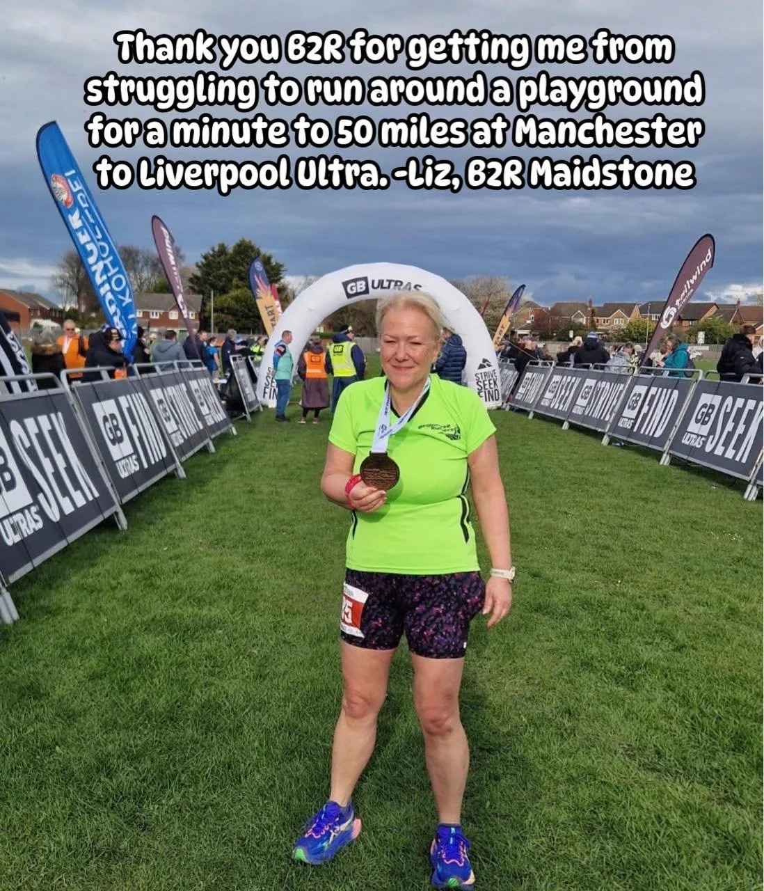 &ldquo;From struggling to run for a minute&hellip; to completing 50 miles.&rdquo;

This is what consistency, support, and the right environment can do 💚

At B2R, we don&rsquo;t just help people start running&mdash;we help them go further than they e
