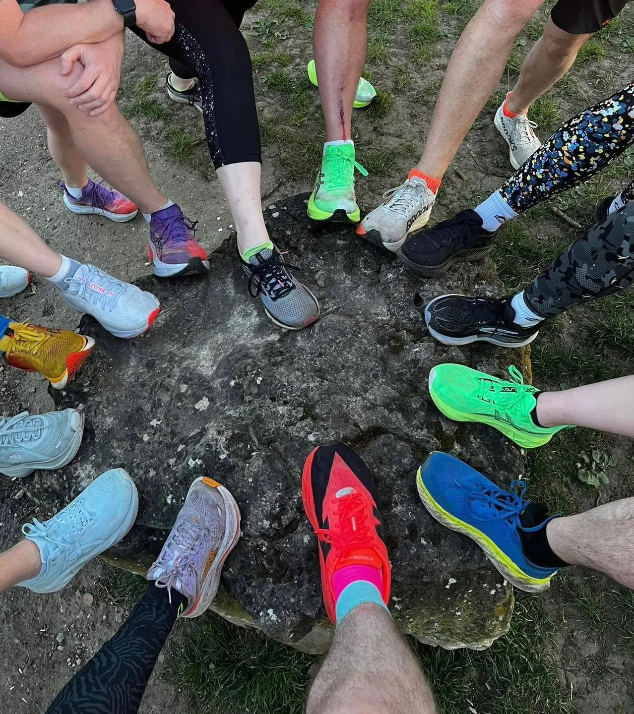 The real MVPs&hellip; our trainers 👟🔥

Every mile starts from the ground up&mdash;literally!

Tag your favourite running shoes below 👇

#RunGear #HappyFeet #B2Runners