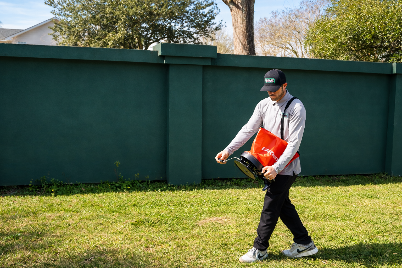 Treating yard for bugs and insects