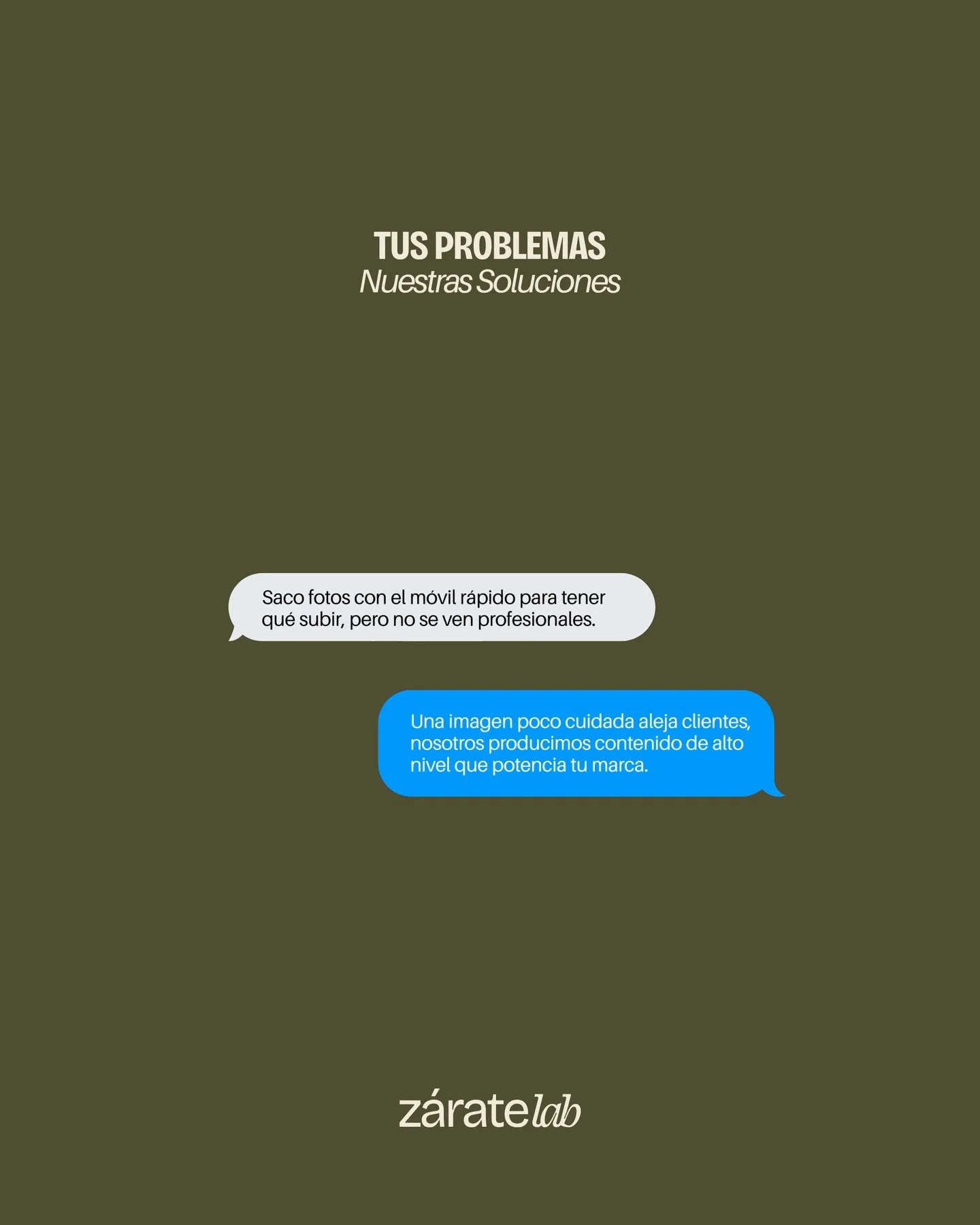 &iquest;Te identificas con alguno de estos chats? 💬👇

En marketing, lo que parece un "problema sin soluci&oacute;n" la mayor&iacute;a de las veces suele ser simplemente falta de estrategia profesional⚡️