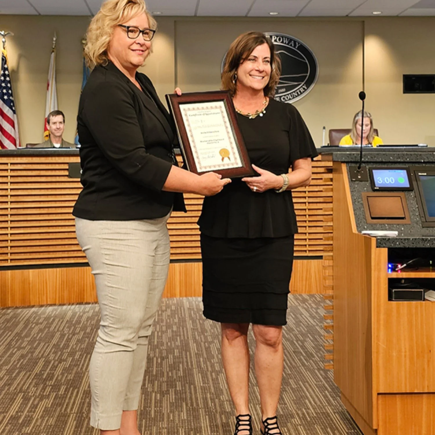 Anita Edmondson-swearing in-2023