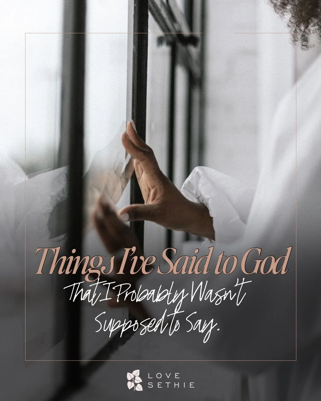 The church version of faith is tidy. It&rsquo;s not real. It&rsquo;s not sustainable. This is why so many of us leave church parking lots emptier than when we went in 😓

The real version of fair often involves car conversations you&rsquo;d never rep