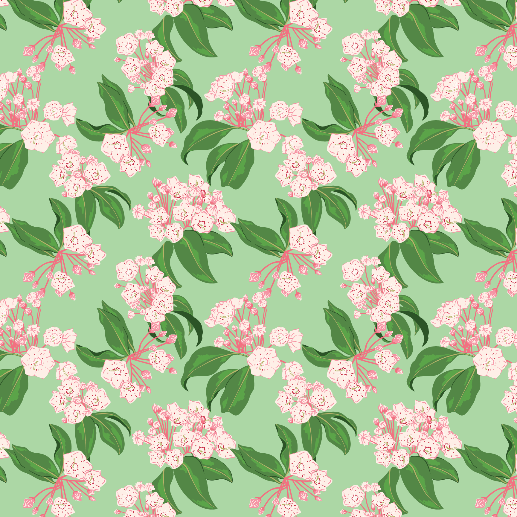 Mountain Laurel Charm