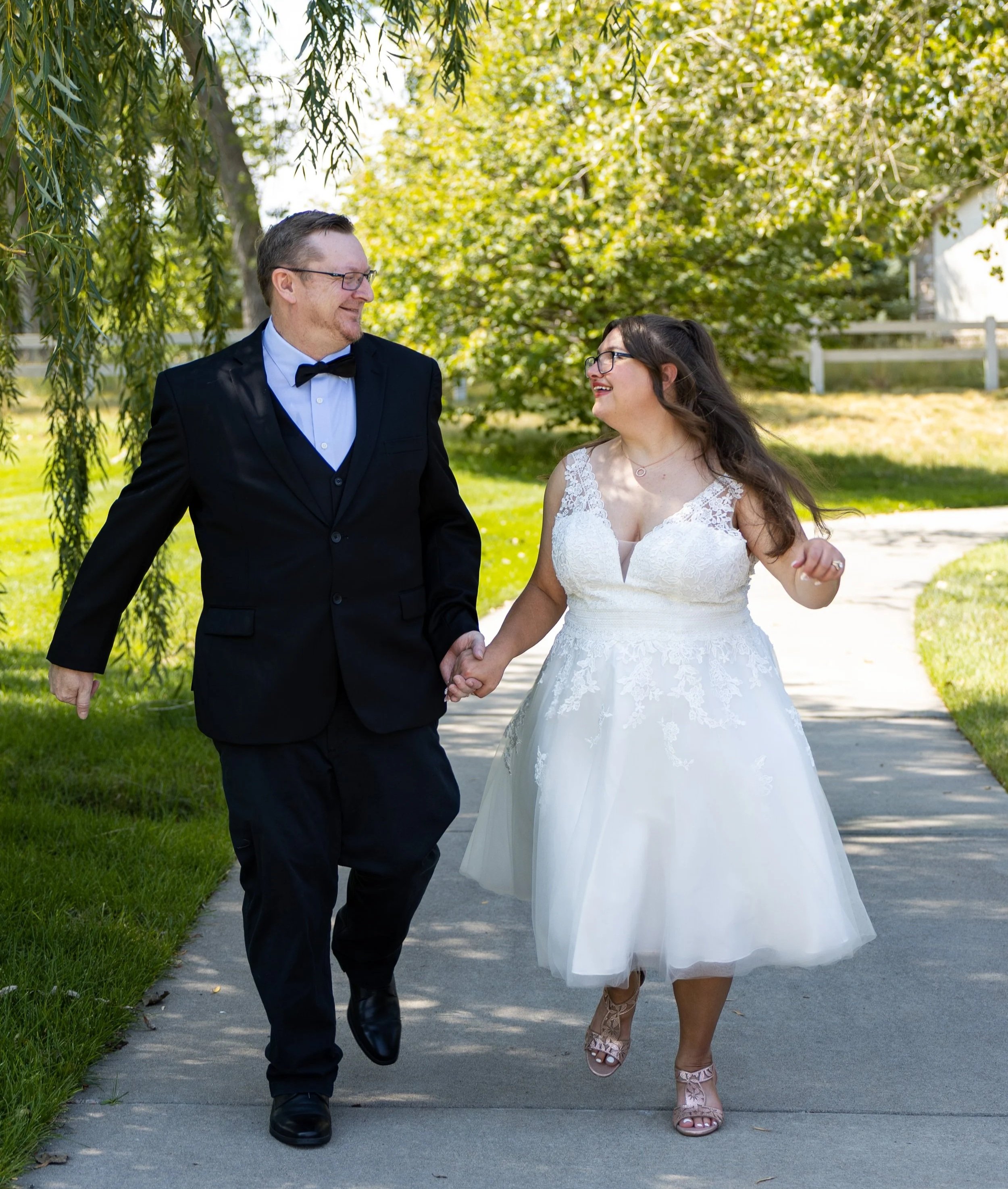 Intimate Backyard Wedding