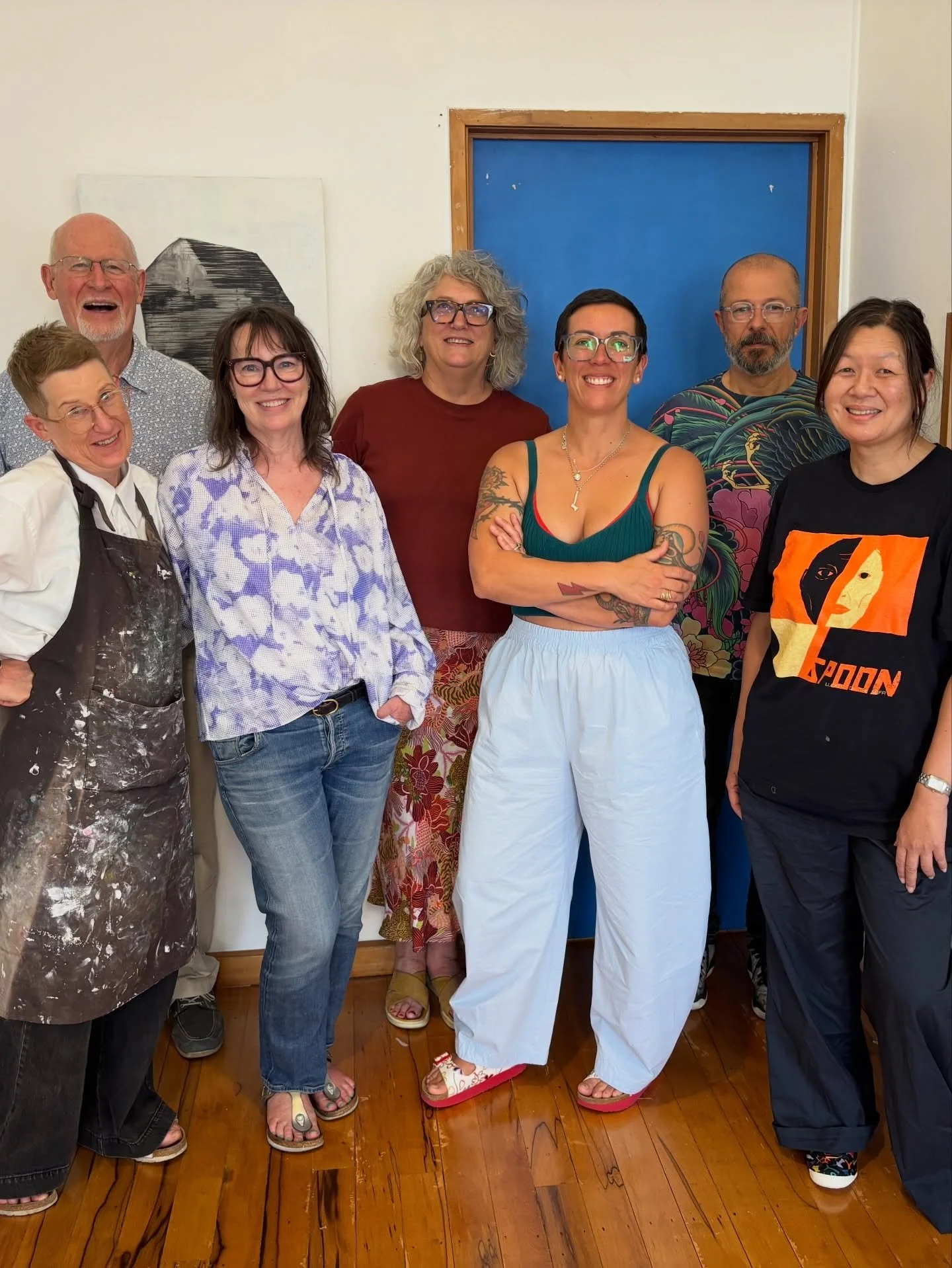 Thank you to everyone for coming out to @dornwellstudios Open Day! Feeling honoured to be sharing this space with so many wonderful artists - and to be part of the 17 year history! No photos again too busy blah blah blah-ing. Thanks so much fam was a