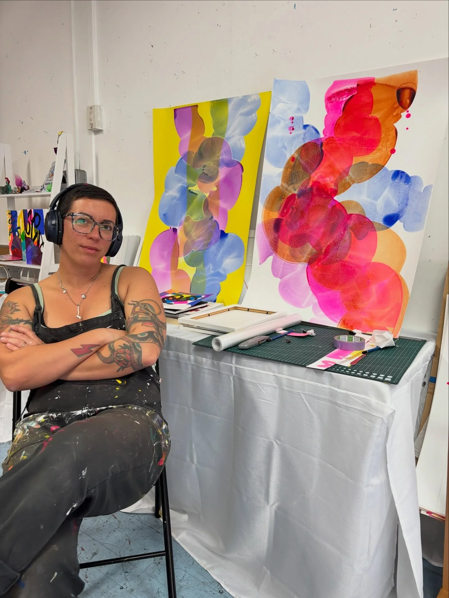 💘 In the studio lately 💘
It&rsquo;s been a tough couple of weeks, mentally. With everything that&rsquo;s going on in the world it&rsquo;s hard to maintain morale right now! But I&rsquo;m trying to keep my head down and focus on getting new work tog