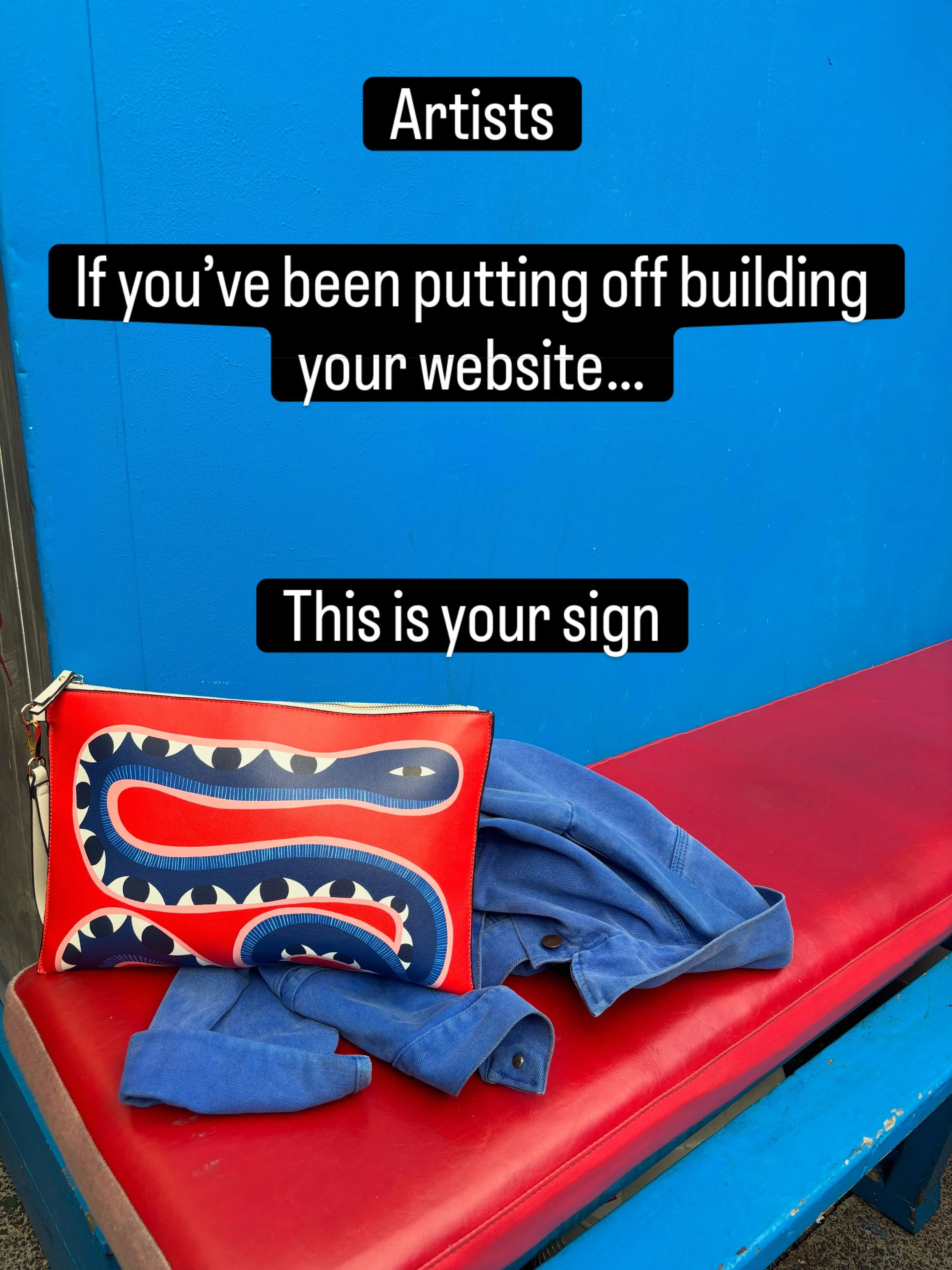 Been meaning to build your website for approximately forever?

Same. But I did it! and then I helped a bunch of other artists do it too. Now I&rsquo;m teaching a small group workshop so you can tick this off your list once and for all.

Build Your Ar
