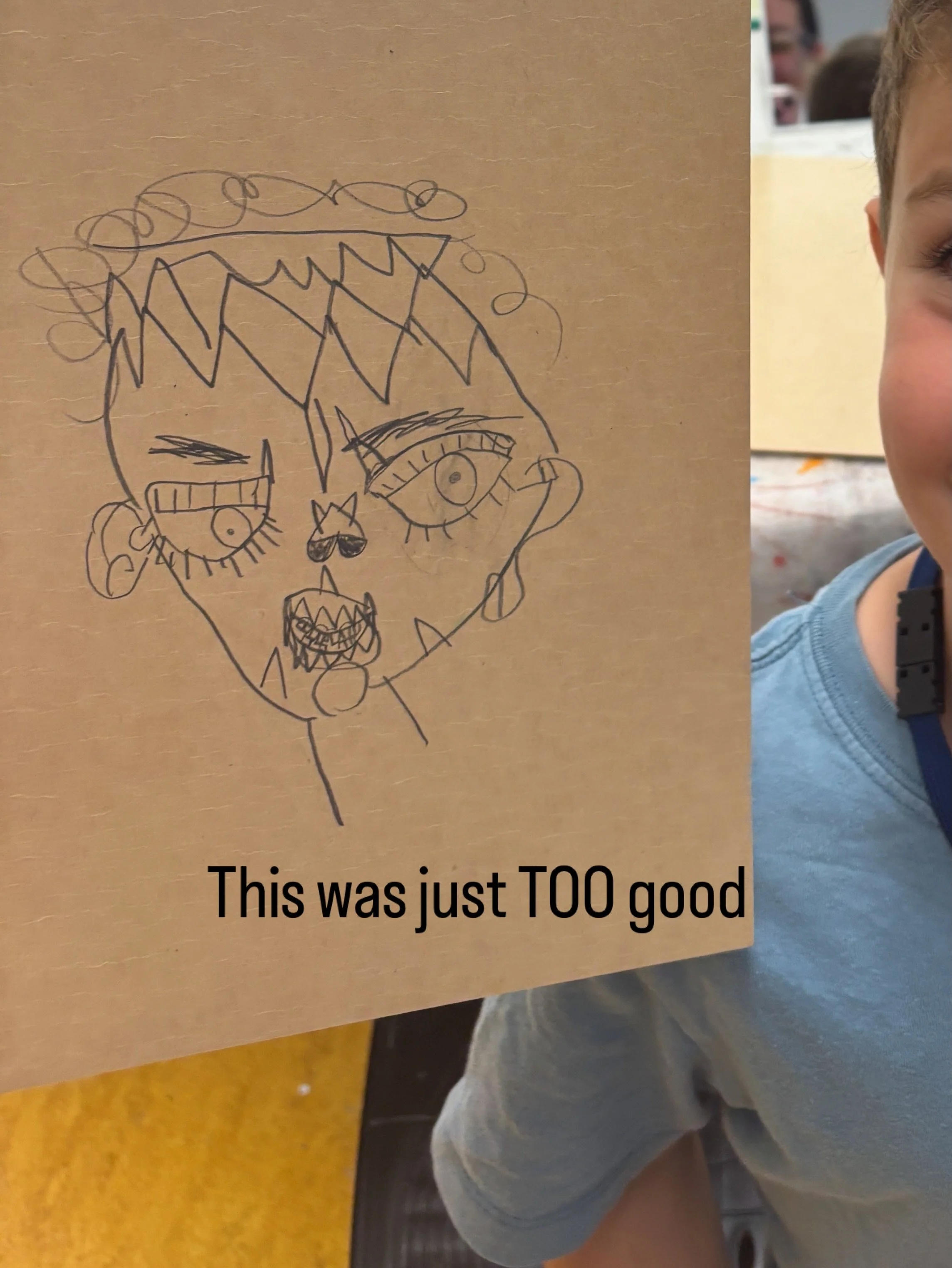Rascal T-shirts are live on the website! Based on an adorable scallywag self-portrait by my son Leo (he&rsquo;s talented, sure, but also maybe a little deranged? 👹 didn&rsquo;t fall far from the tree I guess).
I&rsquo;m doing a presale which will en