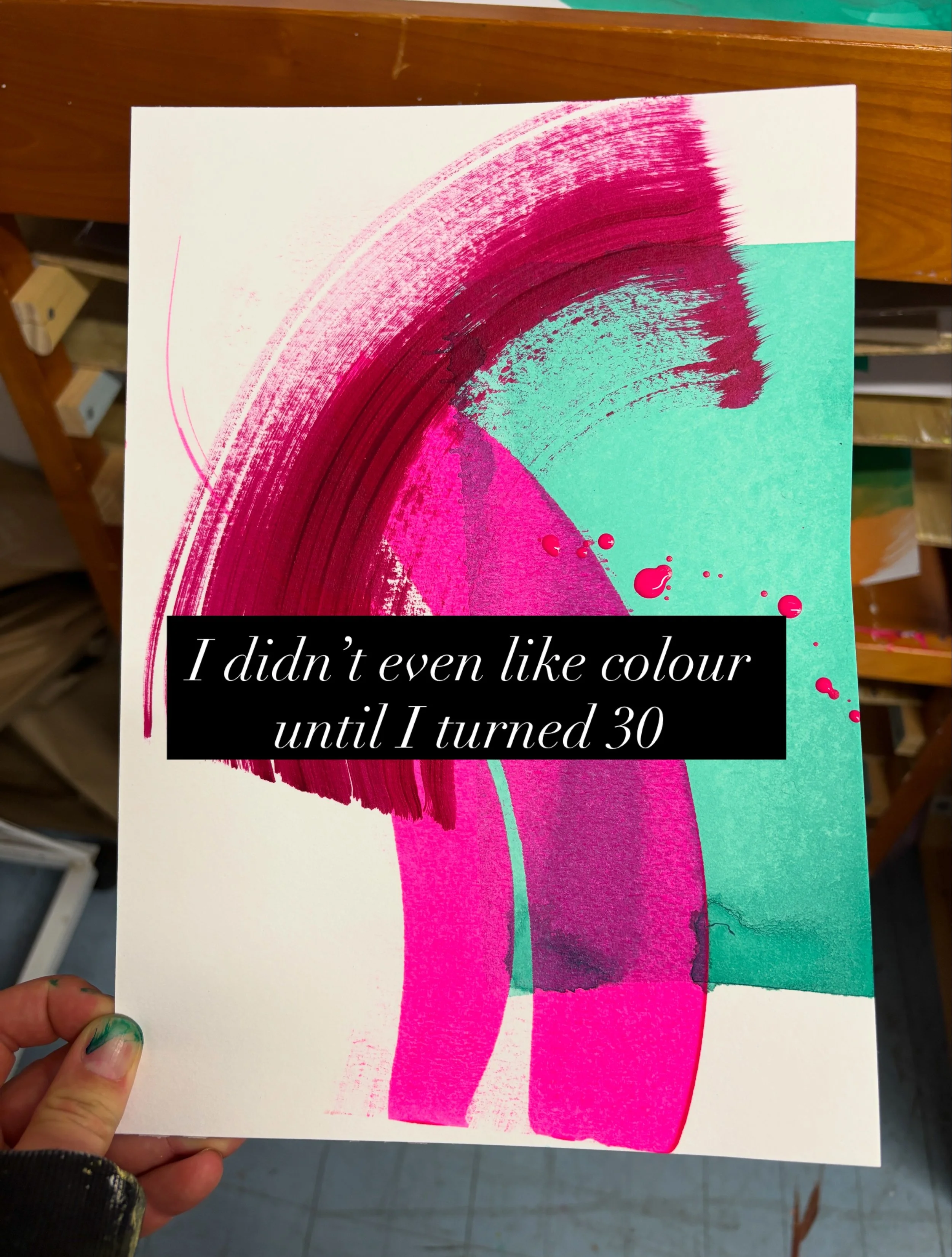 Can&rsquo;t believe I missed out on colour for so long ☀️ doing my best to make up for lost time 💘