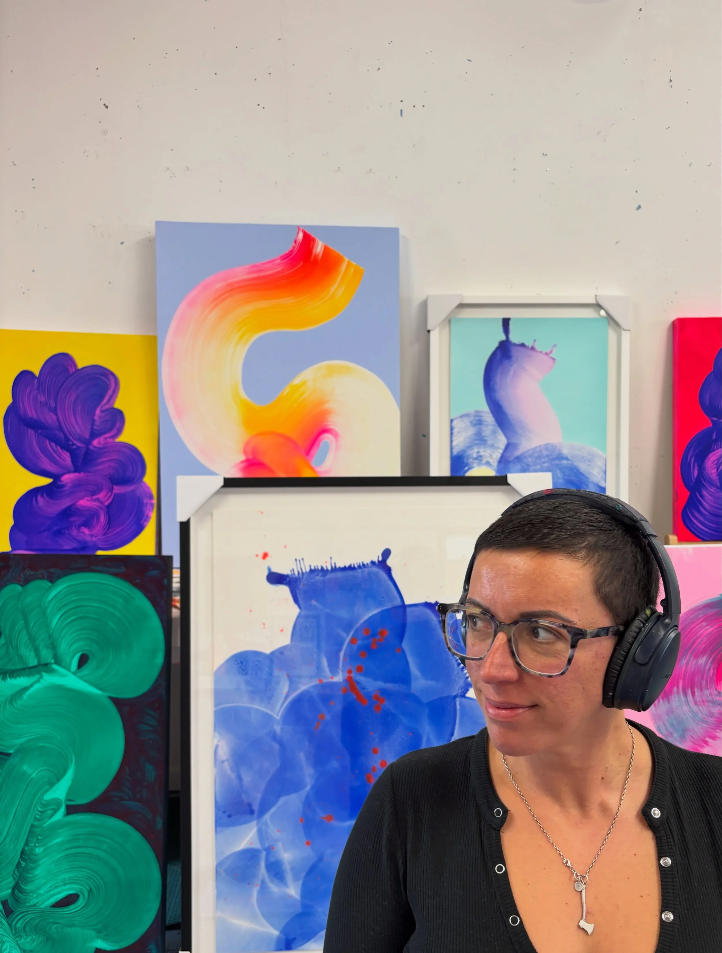 Long story short, if you&rsquo;re in the market for art, or you just enjoy looking at it, you should definitely head down to the viaduct events center this weekend for @theaucklandartshow 💘